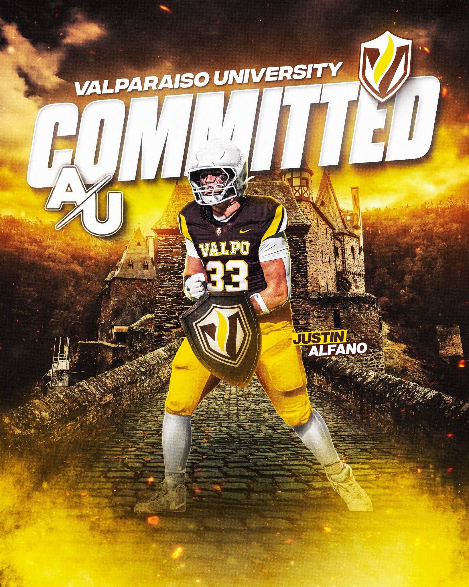 Justin Alfano Committed to Valparaiso